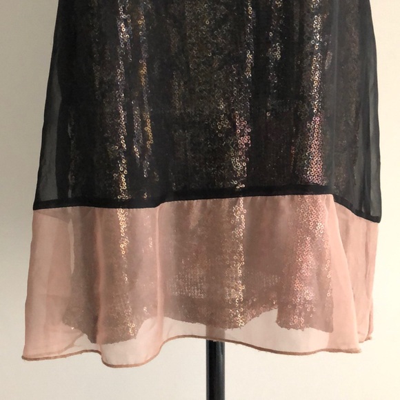 ESLEY slip dress with sequin underlay - Picture 3 of 3